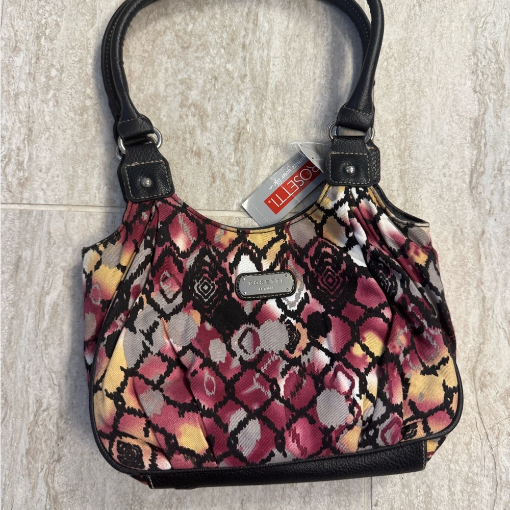 Rosetti Multicolor Patterned Shoulder Bag NWT - image 6